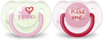 SUCCHIETTO LOVE 6-18 MESI FEMMINA 2 PEZZI - farmasconti.eu
