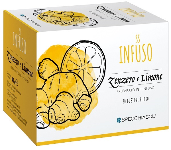 INFUSO TISANA ZENZERO + LIMONE 20 FILTRI - farmasconti.eu