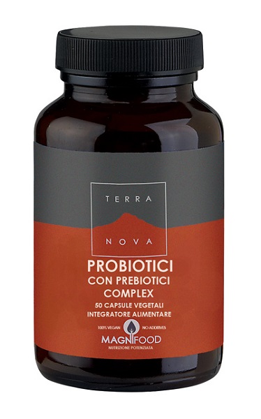 TERRANOVA PROBIOTICI CON PREBIOTICI COMPLEX 50 CAPSULE VEGETALI - farmasconti.eu