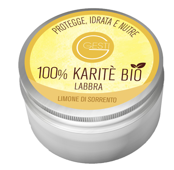 GESTI 100% KARITE' BIO 10 ML LIMONE DI SORRENTO LABBRA - farmasconti.eu