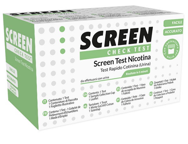 SCREEN TEST NICOTINA/COTININA URINA - farmasconti.eu