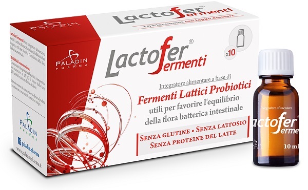 LACTOFER FERMENTI 10 FLACONCINI 10 ML - farmasconti.eu