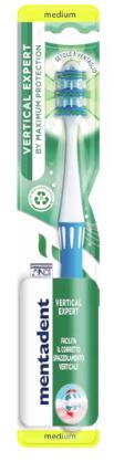 MENTADENT SPAZZOLINO VERTICAL EXPERT DENTI GUANCE - farmasconti.eu