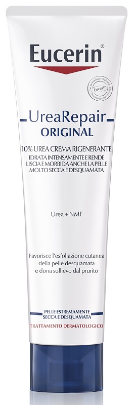 EUCERIN UREAREPAIR ORIGINAL CREMA RIGENERANTE 10% UREA 100 ML TRAVEL SIZE - farmasconti.eu