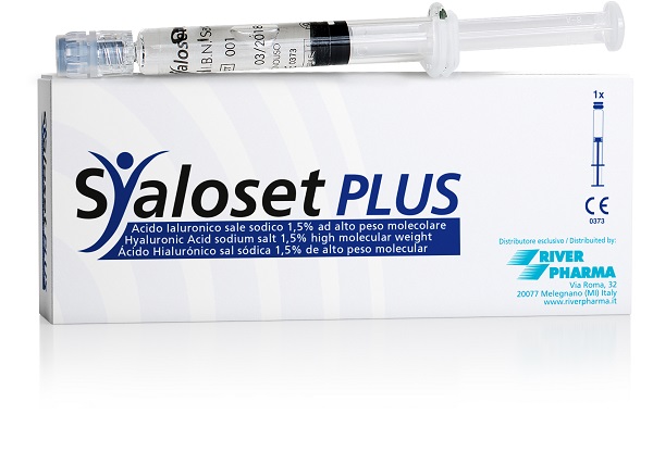 SIRINGA INTRA-ARTICOLARE SYALOSET PLUS ACIDO IALURONICO SALE SODICO 1,5% AD ALTO PESO MOLECOLARE 4 ML - farmasconti.eu
