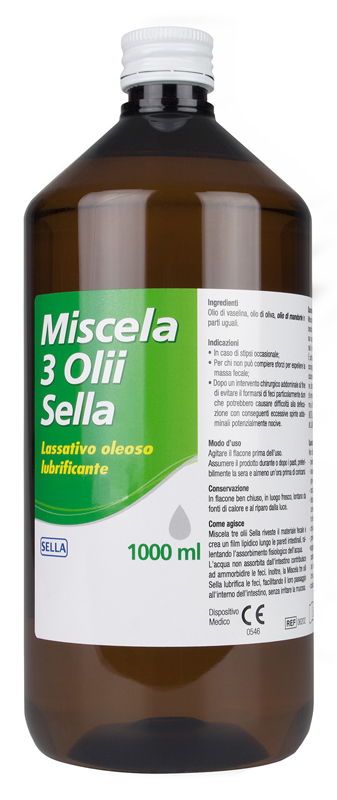 MISCELA 3 OLII LASSATIVO 1 LITRO MD - farmasconti.eu