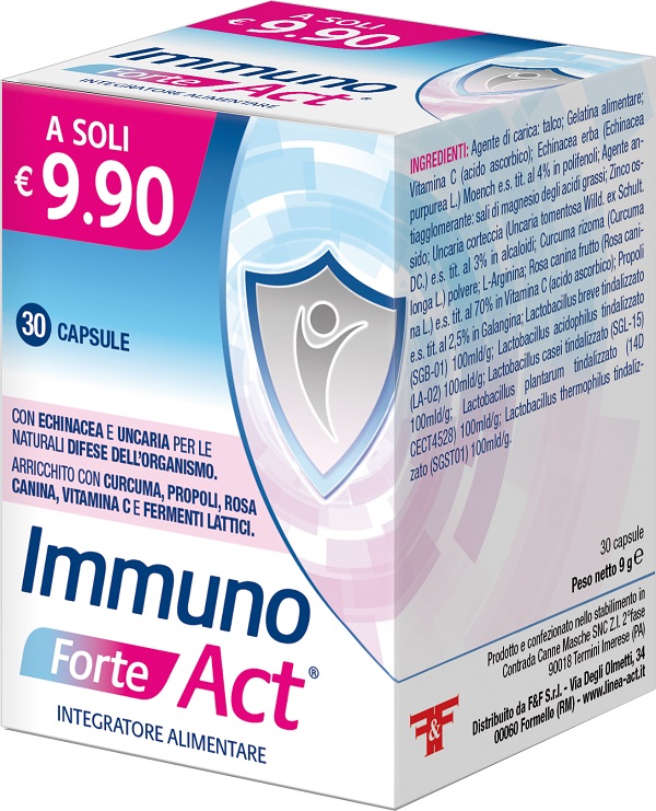 IMMUNO FORTE ACT 30 CAPSULE - farmasconti.eu