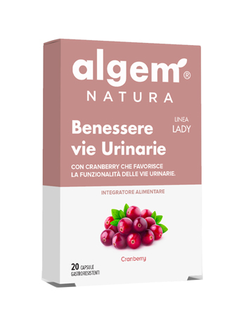 ALGEM LADY BENESSERE VIE URINARIE 20 CAPSULE 710 MG - farmasconti.eu