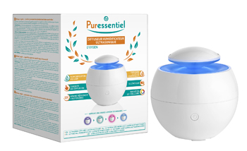 PURESSENTIEL DIFFUSORE UMIDIFICATORE ULTRASONICO O'XYGEN - farmasconti.eu