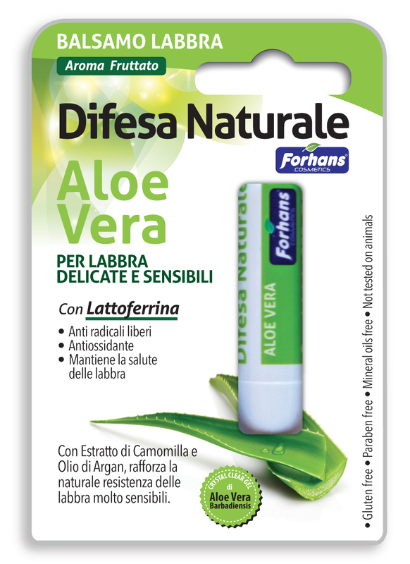 FORHANS BALSAMO LABBRA DIFESA NATURALE ALOE VERA - farmasconti.eu