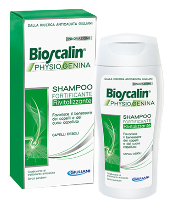 BIOSCALIN PHYSIOGENINA SHAMPOO FORTIFICANTE RIVITALIZZANTE 200 ML - farmasconti.eu
