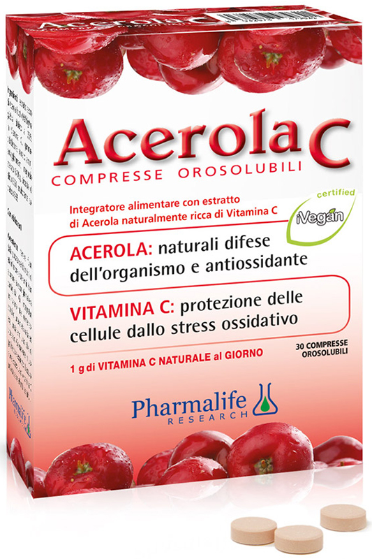 ACEROLA C 30 COMPRESSE OROSOLUBILI - farmasconti.eu