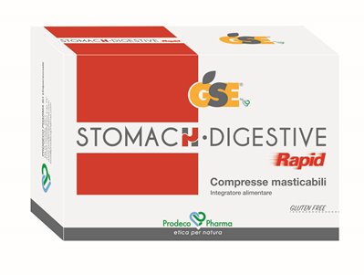 GSE STOMACH DIGESTIVE RAPID 24 COMPRESSE MASTICABILI - farmasconti.eu