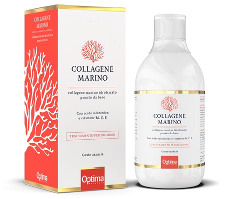 COLLAGENE MARINO IDROLIZZATO LIQUIDO PRONTO DA BERE 500 ML - farmasconti.eu
