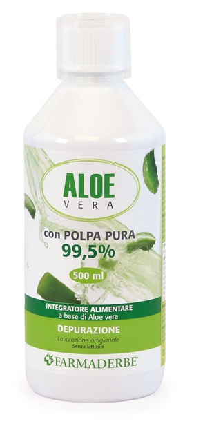 ALOE VERA SUCCO DI ALOE VERA POLPA PURA 500 ML - farmasconti.eu