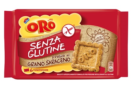 ORO SAIWA SENZA GLUTINE GRANO SARACENO 6 X 40 G - farmasconti.eu