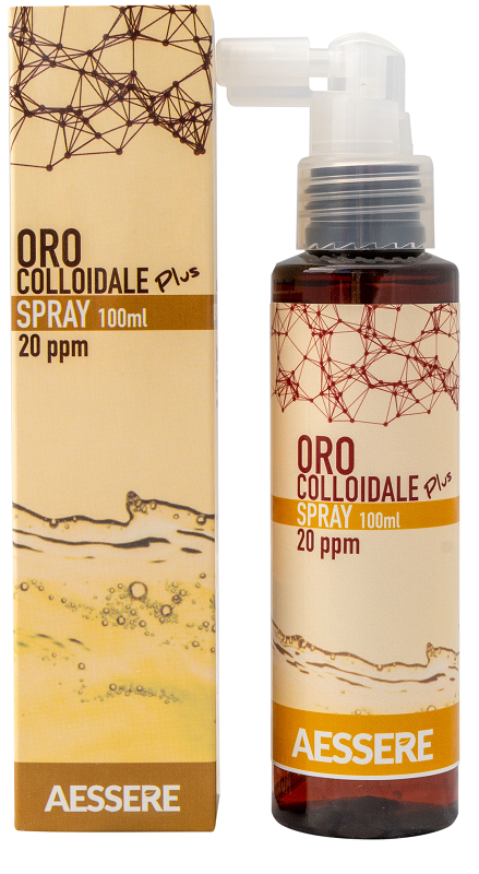 ORO COLLOIDALE PLUS SPRAY 20PPM 100 ML - farmasconti.eu