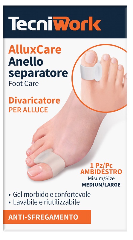 ALLUXCARE SEPARATORE DIVARICATORE ALLUCE MEDIUM/LARGE 1 PEZZO - farmasconti.eu
