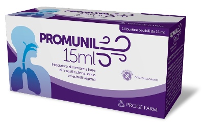 PROMUNIL 14 BUSTINE BEVIBILI DA 15 ML - farmasconti.eu