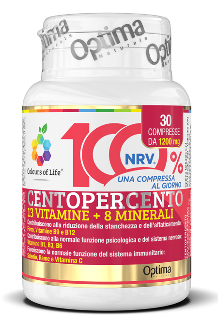 COLOURS OF LIFE CENTOPERCENTO 30 COMPRESSE 1200 MG - farmasconti.eu