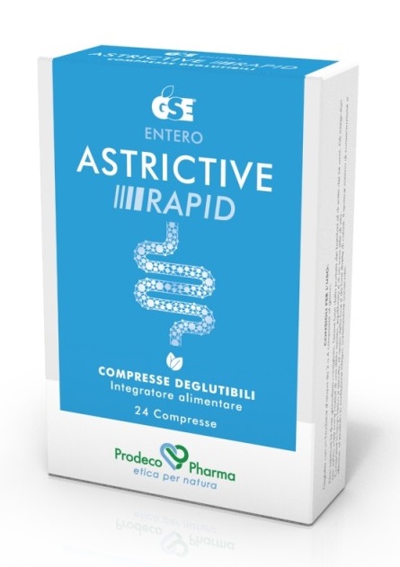 GSE ENTERO ASTRICTIVE RAPID 24 COMPRESSE DEGLUTIBILI - farmasconti.eu