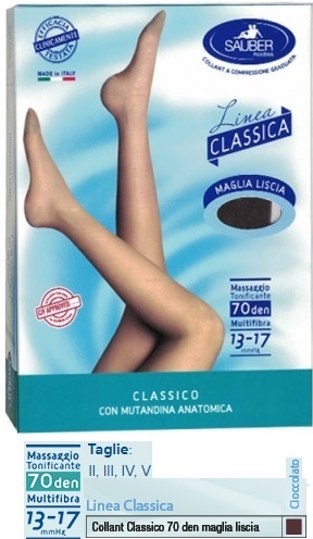 SAUBER CLASSICO COLLANT 70 DENARI MAGLIA LISCIA CIOCCOLATO 2 - farmasconti.eu