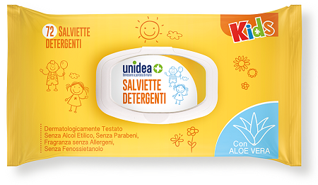 UNIDEA SALVIETTINE UMIDIFICATE BABY 72 PEZZI - farmasconti.eu