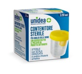 CONTENITORE STERILE PER ANALISI DELLE URINE UNIDEA CON DISPOSITIVO DI PRELIEVO 120 ML - farmasconti.eu