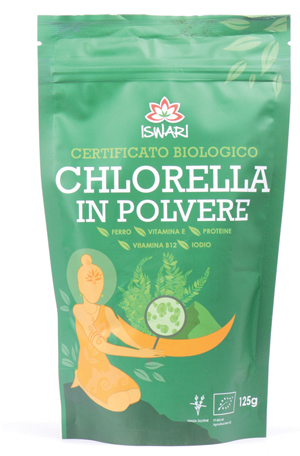 CHLORELLA POLVERE BIO 125 G ISWARI - farmasconti.eu