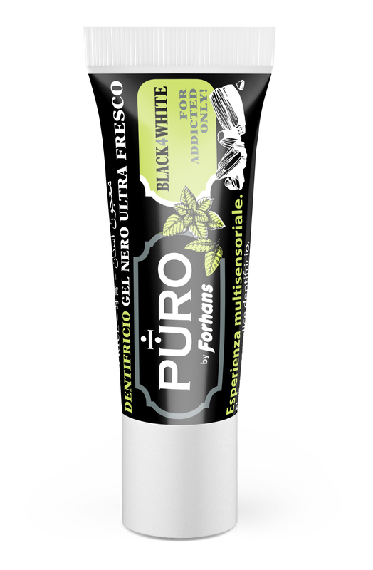FORHANS BLACK4WHITE DENTIFRICIO 12 ML - farmasconti.eu