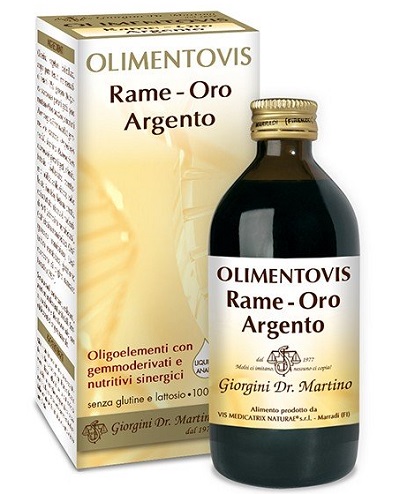 RAME ORO ARGENTO OLIMENTOVIS 200 ML - farmasconti.eu