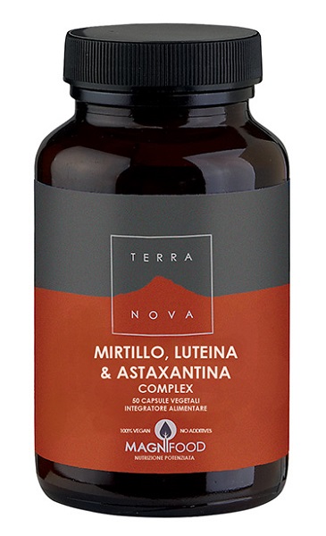 TERRANOVA MIRTILLO LUTEINA ASTAXANTINA SINERGIA PER GLI OCCHI 50 CAPSULE - farmasconti.eu