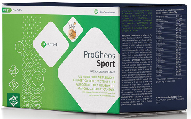PRO GHEOS SPORT 30 BUSTINE DA 6 G - farmasconti.eu