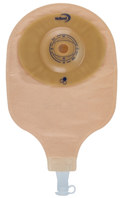 SACCA PER UROSTOMIA OPACA RITAGLIABILE AURUM CONVEX URO MIDI MEDIUM DIAMETRO 13-35 MM 10 PEZZI - farmasconti.eu