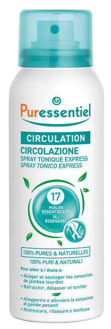 PURESSENTIEL SPRAY TONICO EXPRESS CIRCOLAZIONE 100 ML - farmasconti.eu