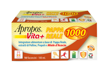 APROPOS VITA+ PAPPA REALE 1000MG 10 FLACONCINI DA 10 ML - farmasconti.eu