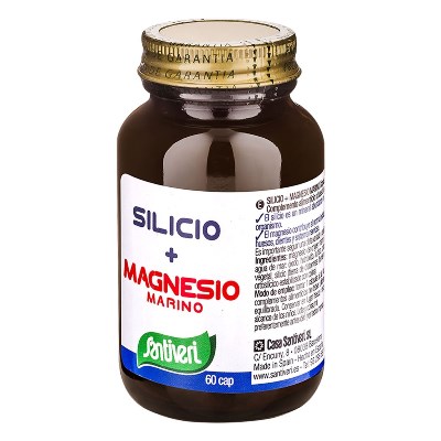 SILICIO + MAGNESIO MARINO 60 CAPSULE 28 G - farmasconti.eu