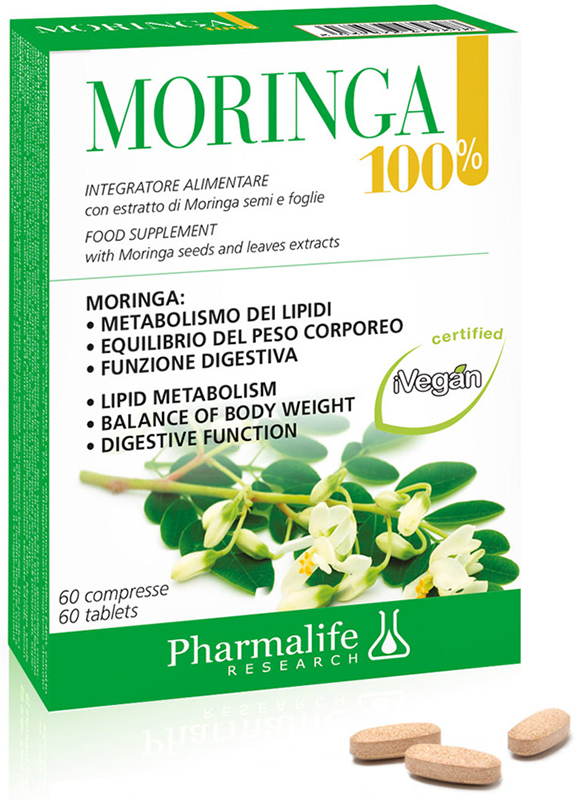 MORINGA 100% 60 COMPRESSE - farmasconti.eu