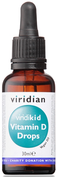 VIRIDIAN VIRIDIKID VITAMIN D3 400UI GOCCE 30ML - farmasconti.eu