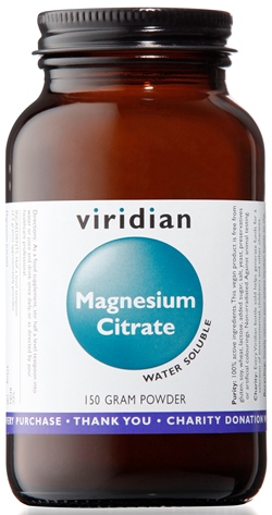 VIRIDIAN MAGNESIUM CITRATE POLVERE 150G VIRIDIAN MAGNESIO CITRATO - farmasconti.eu