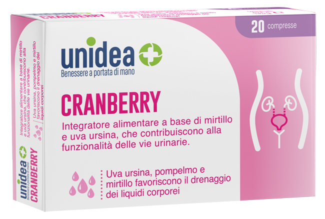 UNIDEA CRANBERRY D-MANNOSIO 20 COMPRESSE - farmasconti.eu