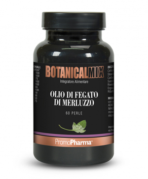 OLIO DI FEGATO DI MERLUZZO BOTANICAL MIX 60 PERLE - farmasconti.eu