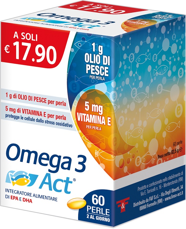 OMEGA 3 ACT 1G 60 PERLE - farmasconti.eu