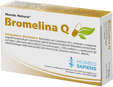 BROMELINA Q MONDO NATURA 30 COMPRESSE - farmasconti.eu