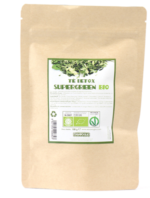 TE' DETOX SUPERGREEN BIO 100 G - farmasconti.eu