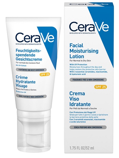 CERAVE CREMA VISO IDRATANTE SPF25 52 ML - farmasconti.eu