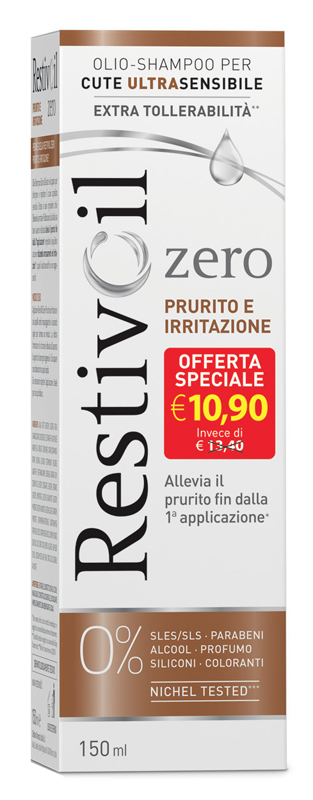 RESTIVOIL ZERO PRURITO E IRRITAZIONE OFFERTA SPECIALE 150 ML - farmasconti.eu