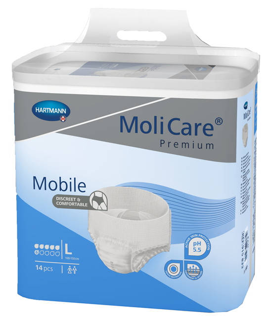 PANNOLINO PULL UP GIORNO MOLICARE MOBILE 6 GOCCE L 14 PEZZI CON IVA AL 22% - farmasconti.eu