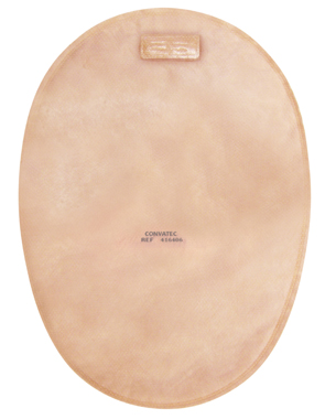 SACCA NATURA+ FONDO CHIUSO STANDARD OPACA CON FINESTRA ISPEZIONABILE E FILTRO DIAMETRO 57 MM 30 PEZZI - farmasconti.eu