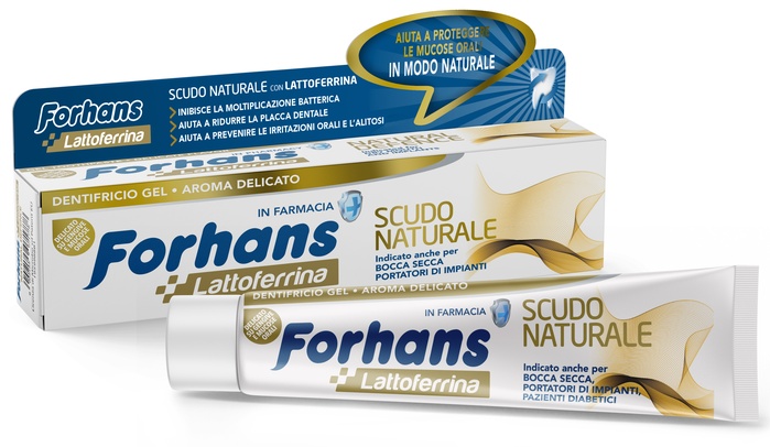 FORHANS DENTIFRICIO SCUDO NATURALE 75 ML - farmasconti.eu